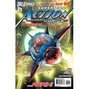 ACTION COMICS 5 DC RELAUNCH (NEW 52) COVER A