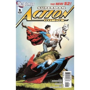 ACTION COMICS 5 DC RELAUNCH (NEW 52) COVER B