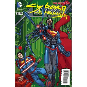 ACTION COMICS 23-1 CYBORG SUPERMAN. (NEW 52). COVER 3D FIRST PRINT.