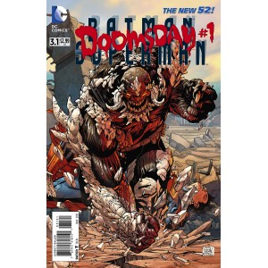 BATMAN and SUPERMAN 3.1 DOOMSDAY. (NEW 52). COVER 3D FIRST PRINT. 