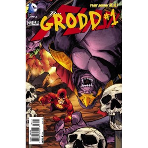 FLASH 23-1 GRODD. (NEW 52). COVER 3D. FIRST PRINT.