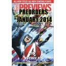 PREVIEWS MARVEL 16. LILLE COMICS PREORDERS. JANUARY 2014.