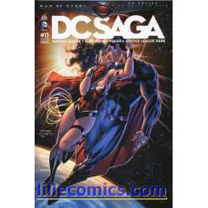 DC SAGA 13. JUSTICE LEAGUE. SUPERMAN. FLASH. JLD. OCCASION. LILLE COMICS.