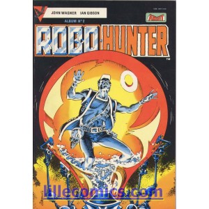 ROBO HUNTER. ALBUM AREDIT 2. JOHN WAGNER. BRIAN BOLLAND.