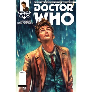 DOCTOR WHO. THE 10TH DOCTOR 2. COMICS COVER. TITANS COMICS.