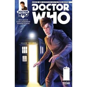 DOCTOR WHO. THE 10TH DOCTOR 3. COMICS COVER. TITANS COMICS.
