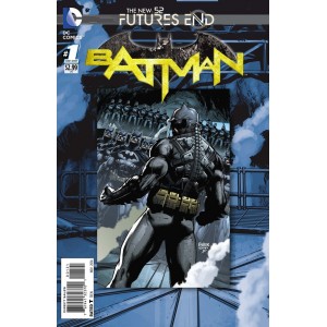 BATMAN - FUTURES END 1. 3-D MOTION COVER. DC NEWS 52.