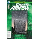 GREEN ARROW FUTURES END 1. 3-D MOTION COVER. DC NEWS 52.