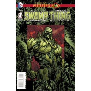 SWAMP THING FUTURES END 1. 3-D MOTION COVER. DC NEWS 52.