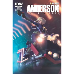 JUDGE ANDERSON, PSI-DIVISION 2. VARIANTE COVER. IDW PUBLISHING.