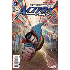 ACTION COMICS 37. DC NEWS 52.