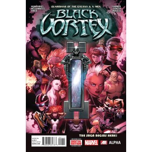 GUARDIANS OF THE GALAXY AND X-MEN THE BLACK VORTEX ALPHA 1. MARVEL NOW!