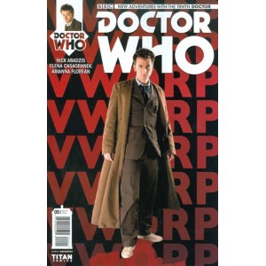 DOCTOR WHO. THE 10TH DOCTOR 5. PHOTO COVER. TITANS COMICS.