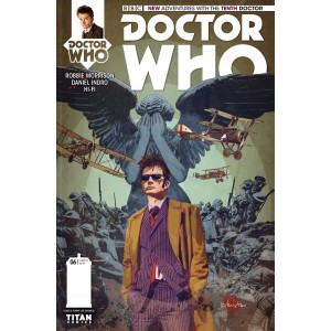 DOCTOR WHO. THE 10TH DOCTOR 6. COMICS COVER. TITANS COMICS.