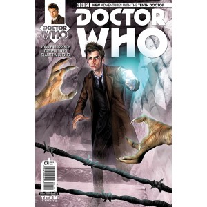 DOCTOR WHO. THE 10TH DOCTOR 7. COMICS COVER. TITANS COMICS.