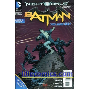 BATMAN 8. COMBO PACK. DC RELAUNCH (NEW 52)  