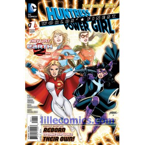 WORLDS' FINEST 1. HUNTRESS. POWER GIRL. DC RELAUNCH (NEW 52) 