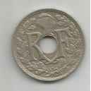 25 CENTIMES. 1923  LINDAUER. LILLE COLLECTIONS..