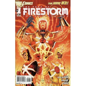 FURY OF FIRESTORM. THE NUCLEAR MEN 1. SECOND PRINT. DC RELAUNCH (NEW 52)