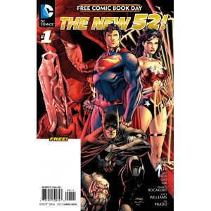 DC COMICS THE NEW 52! FCBD Special Edition 1. DC RELAUNCH. JIM LEE. GEOFF JONES.